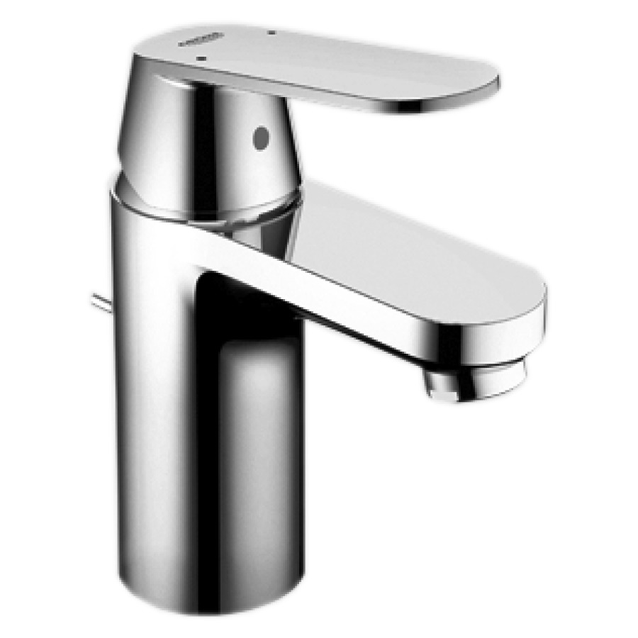 Mélangeur de lavabo EUROSMART
COSMOPOLITAN, S 90 mm
limiteur débit/température
goulot fixe, vidage
excentrique, groupe
acoustique I