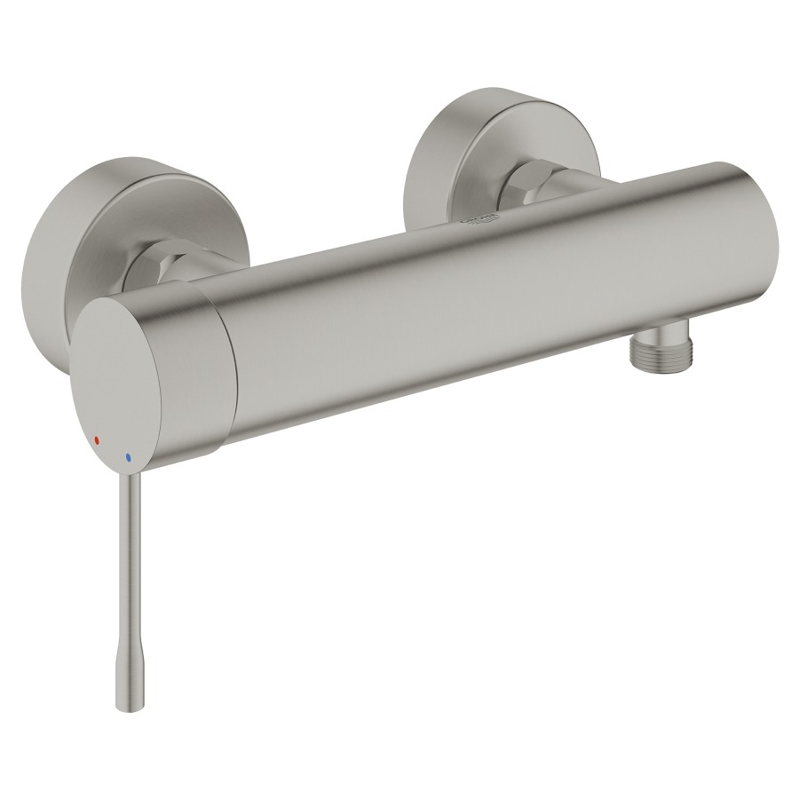 Mélangeur de douche
ESSENCE NEW
E 150 mm, raccords S
1/2" x 1/2" cachés
sans douche