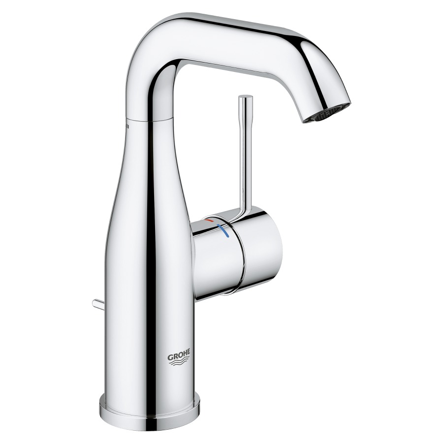 Mélangeur de lavabo
ESSENCE NEW M-SIZE
S 114 mm, goulot orientable
vidage excentrique