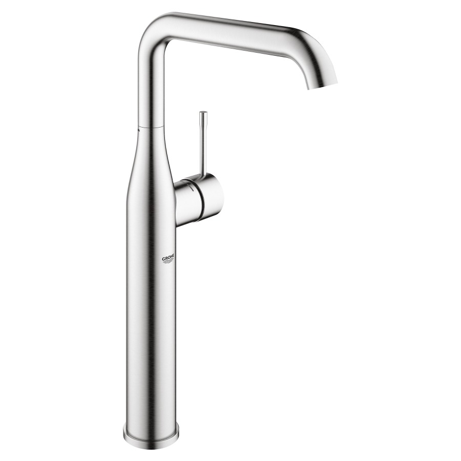 Mélangeur de lavabo
ESSENCE NEW XL-SIZE
S 179 mm, goulot orientable
haute colonne
H jusqu'à aérateur 322 mm
H totale 364 mm, sans vidage
