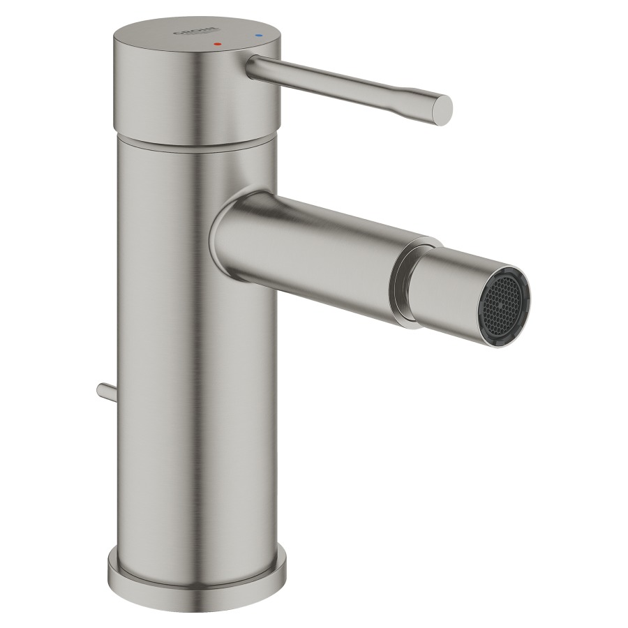 Mélangeur de bidet ESSENCE NEW
S 111 mm, buse orientable
vidage excentrique