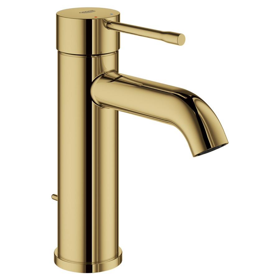 Mélangeur de lavabo
ESSENCE NEW S-SIZE
S 116 mm, goulot fixe
vidage excentrique