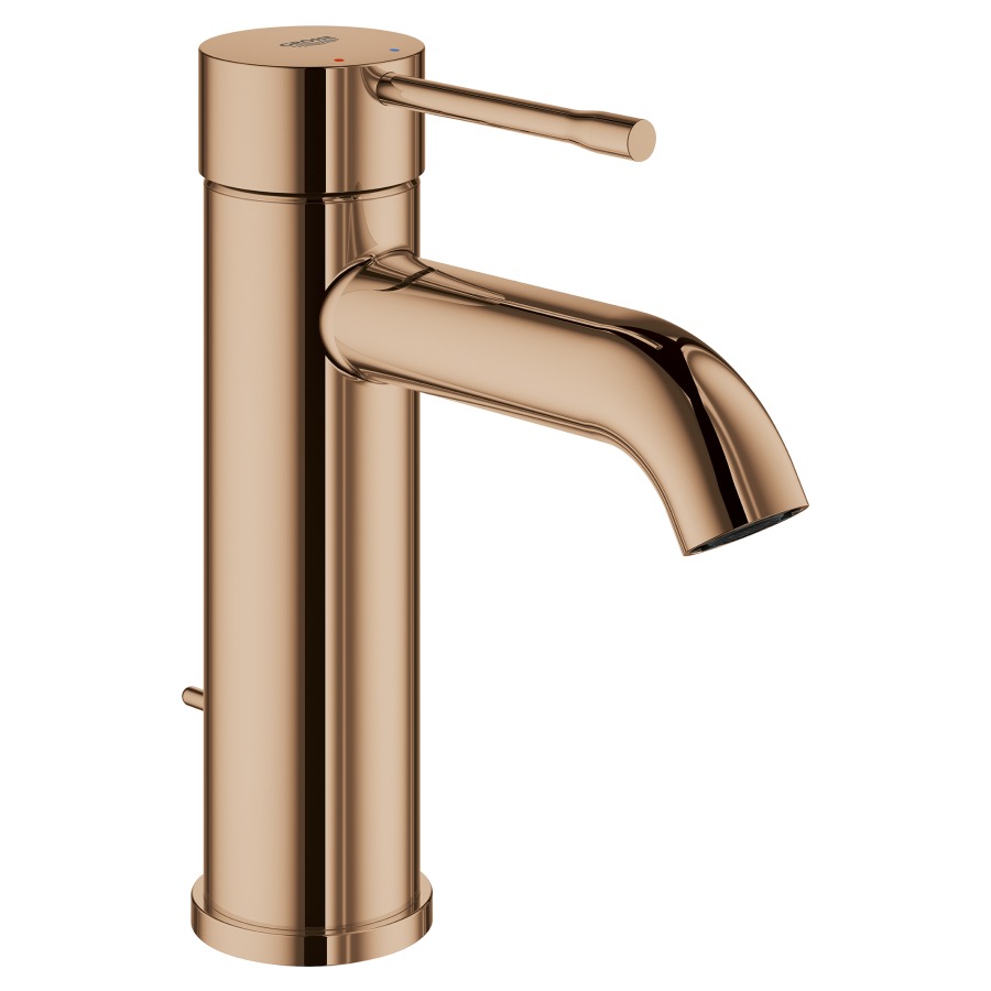 Mélangeur de lavabo
ESSENCE NEW S-SIZE
S 116 mm, goulot fixe
vidage excentrique