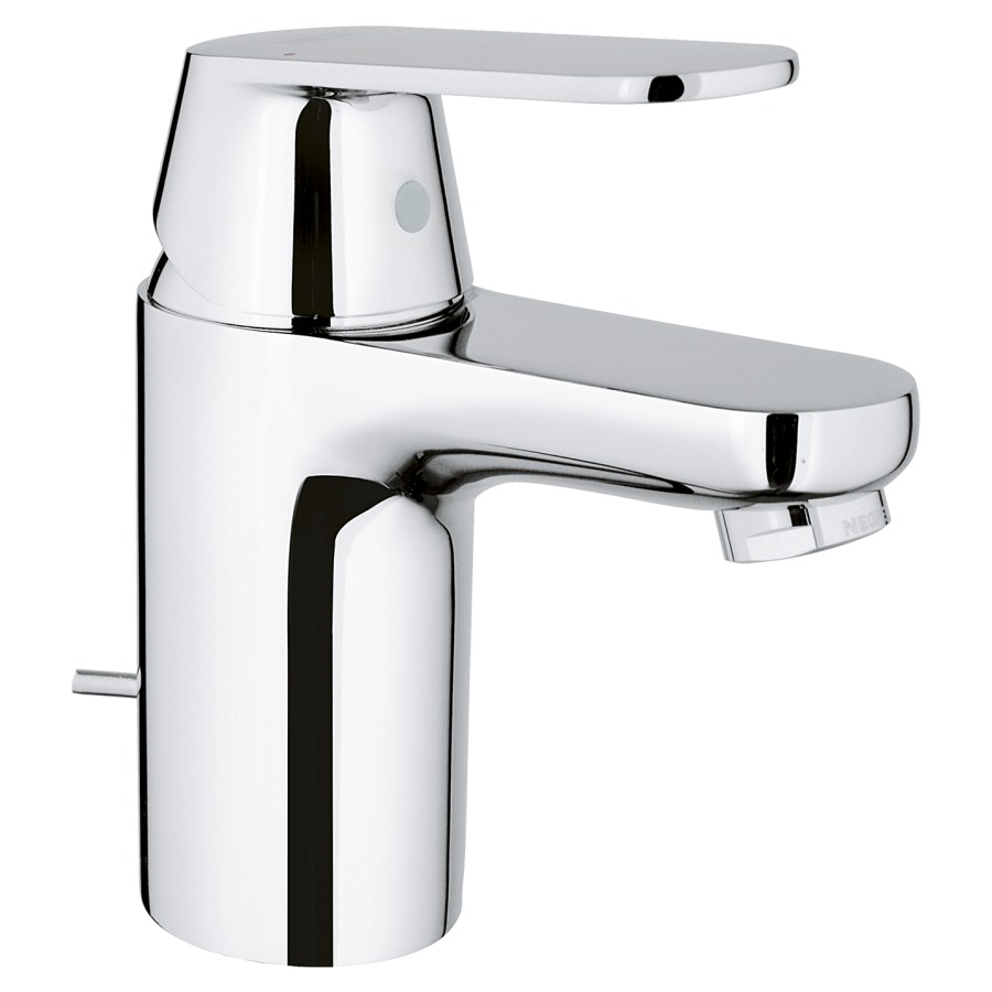 Mélangeur de lavabo EUROSMART
COSMOPOLITAN S-Size
S 94 mm, goulot fixe
avec vidage excentrique
pour boiler à basse pression
groupe acoustique II