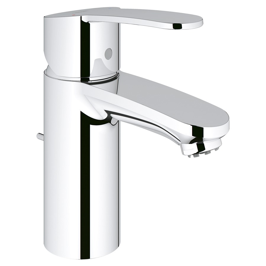 Mélangeur de lavabo EUROSTYLE
COSMOPOLITAN S-Size
S 103 mm, goulot fixe
avec vidage excentrique
pour boiler à basse pression
groupe acoustique II