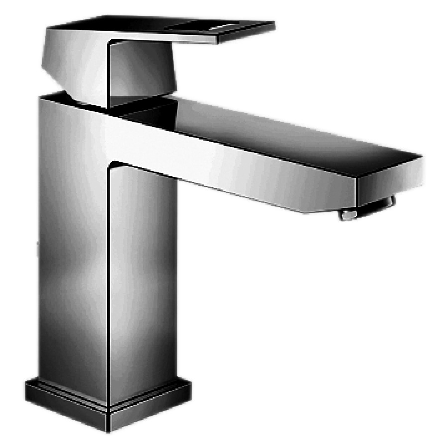 Mélangeur de lavabo EUROCUBE
S 133 mm, goulot fixe
cartouche en céramique EcoJoy
sans vidage
groupe acoustique I