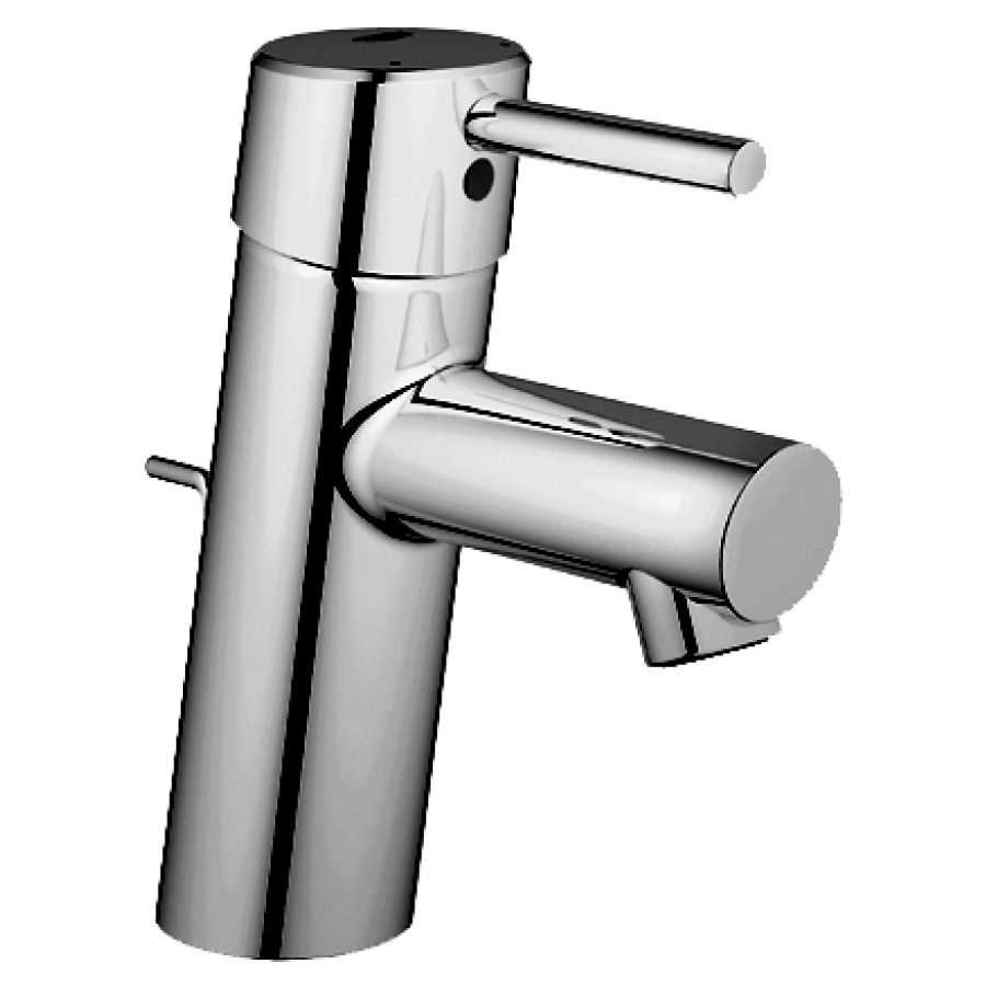 Mélangeur de lavabo CONCETTO
NEW, S 101 mm goulot fixe
vidage excentrique
groupe acoustique I