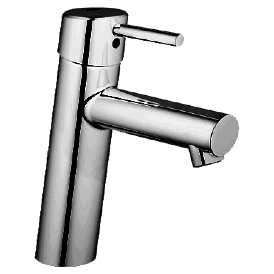 Mélangeur de lavabo CONCETTO
NEW, S 133 mm, goulot fixe
cartouche en céramique EcoJoy
sans vidage
groupe acoustique I