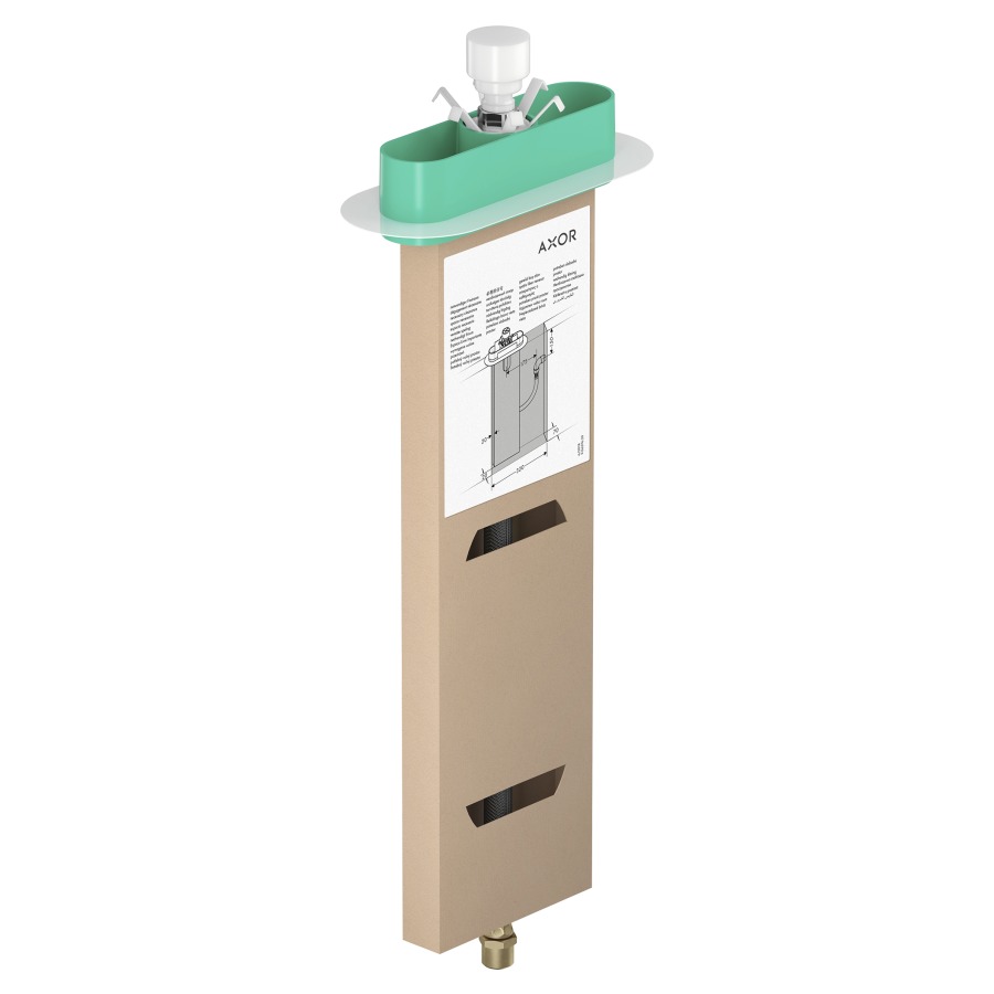 Corps d'encastrement AXOR
sBox, pour montage sur
rebord de baignoire ou sur
bord carrelé, 1 fonction
sans plaque de montage
757 047/048