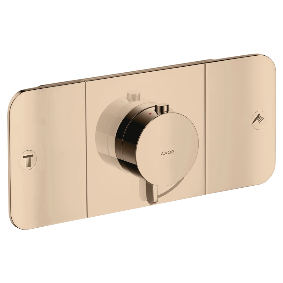 Thermostat ONE UP
Endmontageset
27 x 12 cm, Drucktasten
zur Steuerung von 2
Verbraucher, Durchflussmenge
je Verbraucher 24 l/min
Rückflussverhinderer
ohne Einbaukörper 757 036
Geräuschgruppe II