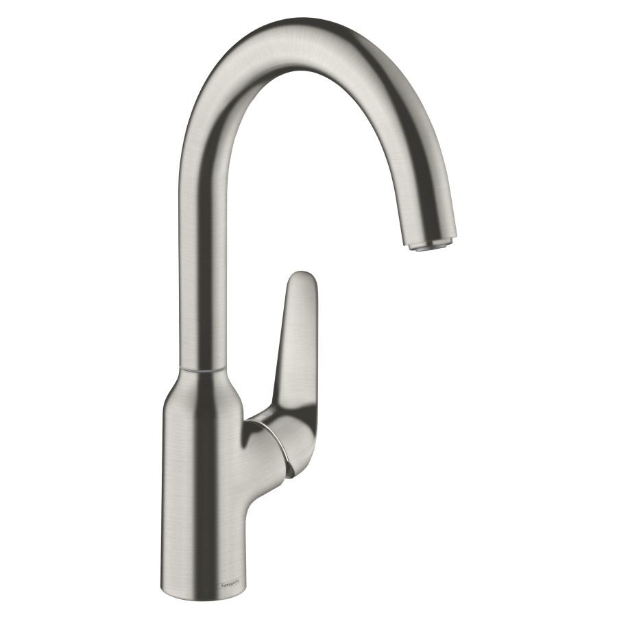 Mélangeur d'évier FOCUS M42
220, S 192 mm, goulot
orientable 360°
débit 10 l/min
groupe acoustique II