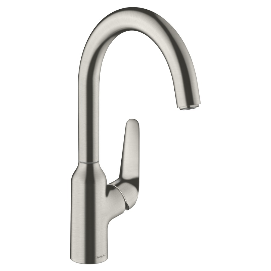 Mélangeur d'évier FOCUS M42
220, S 192 mm, goulot
orientable 360°
débit 10 l/min
groupe acoustique II