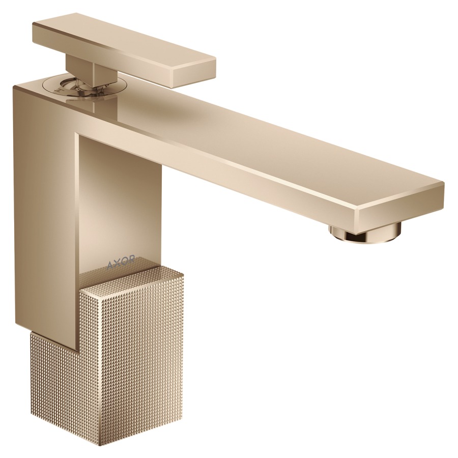 Waschtischmischer EDGE 130
A 160 mm, Auslauf fest, mit
Push-Open Ablaufgarnitur
Durchflussmenge 5 l/min
Geräuschgruppe I