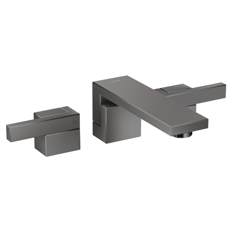 Wand-Dreilochbatterie EDGE
Wandauslauf A 190 mm
unverschliessbare Ablauf-
garnitur, Durchflussmenge
5 l/min, ohne Einbaukörper
757 051