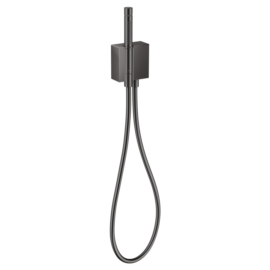 Brausegarnitur EDGE
Stabhandbrause 2jet
Brauseschlauch 125 cm
Brausehalter, Schlauchan-
schluss