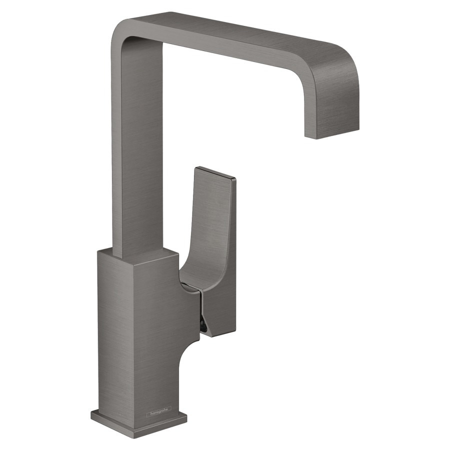 Mélangeur de lavabo METROPOL
230, S 165 mm, goulot
orientable, avec vidage Push-
Open, débit 5 l/min
groupe acoustique I