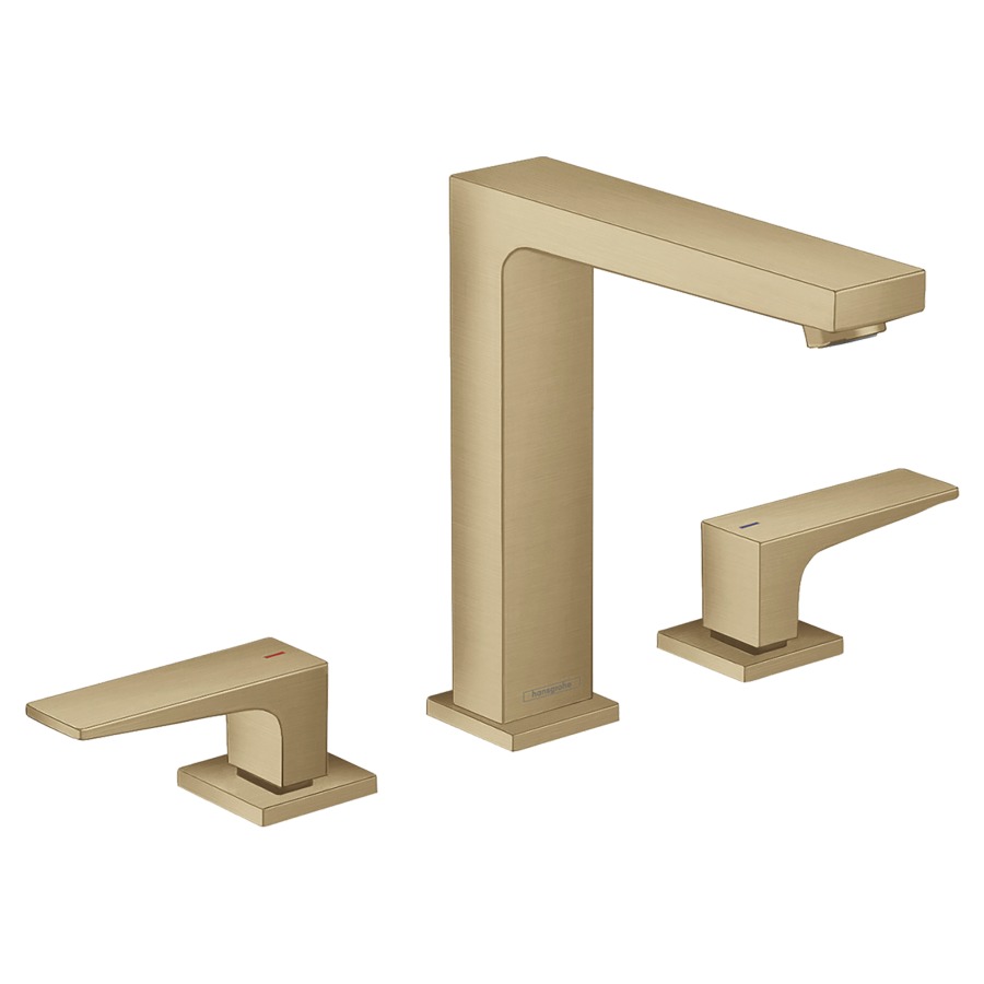 Mélangeur de lavabo METROPOL
160, S 152 mm, goulot fixe
avec vidage Push-Open
débit 5 l/min
groupe acoustique I