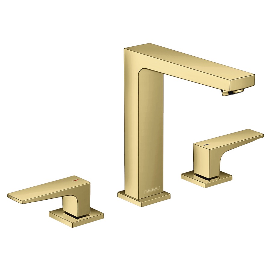 Mélangeur de lavabo METROPOL
160, S 152 mm, goulot fixe
avec vidage Push-Open
débit 5 l/min
groupe acoustique I