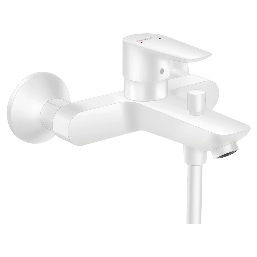Mélangeur de bain TALIS E
E 138-162 mm, 1/2", raccords S
sans garniture de douche