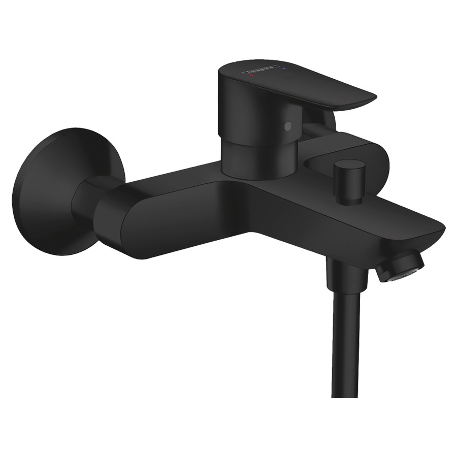 Mélangeur de bain TALIS E
E 138-162 mm, 1/2", raccords S
sans garniture de douche