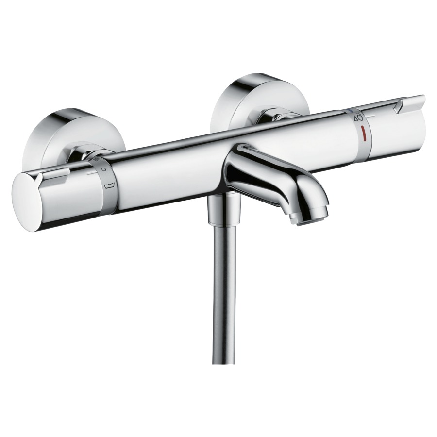 Mélangeur bain ECOSTAT COMFORT
thermostat, E 138-162 mm
raccords S, sans garniture
de douche, débit 23 l/min
groupe acoustique I