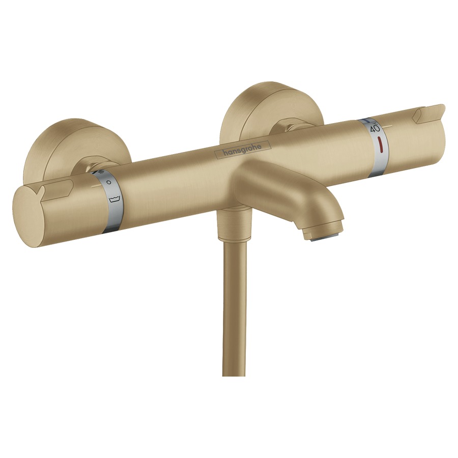 Mélangeur bain ECOSTAT COMFORT
thermostat, E 138-162 mm
raccords S, sans garniture
de douche, débit 23 l/min
groupe acoustique I