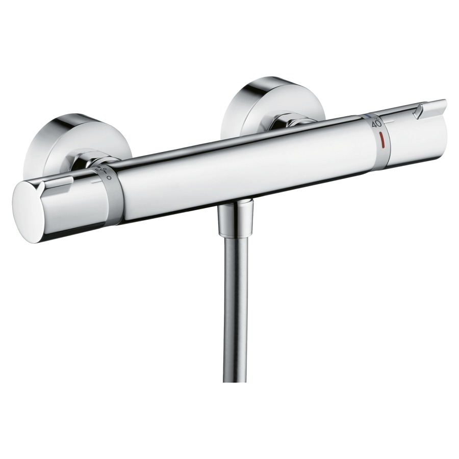 Mélangeur de douche ECOSTAT
COMFORT thermostat
E 138-162 mm, raccords S, sans
garniture de douche, débit
17 l/min, groupe acoustique I