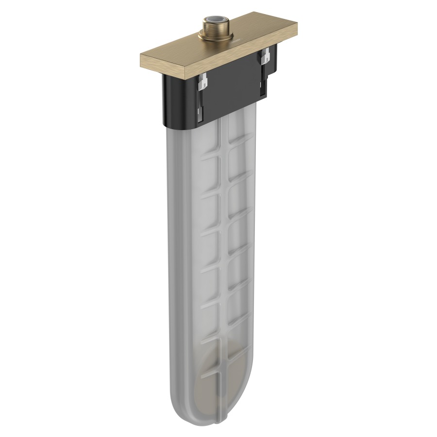 Set de finition HANSGROHE
SQUARE sBox
box de tuyau, flexible de
douche, pour le montage sur
bord de baignoire ou sur bord
carrelé, sans corps à
encastrer 757 008 et garniture
757 009/010