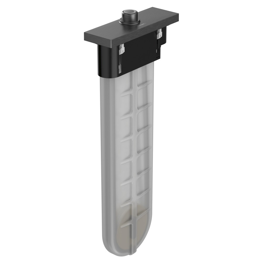 Set de finition HANSGROHE
SQUARE sBox
box de tuyau, flexible de
douche, pour le montage sur
bord de baignoire ou sur bord
carrelé, sans corps à
encastrer 757 008 et garniture
757 009/010