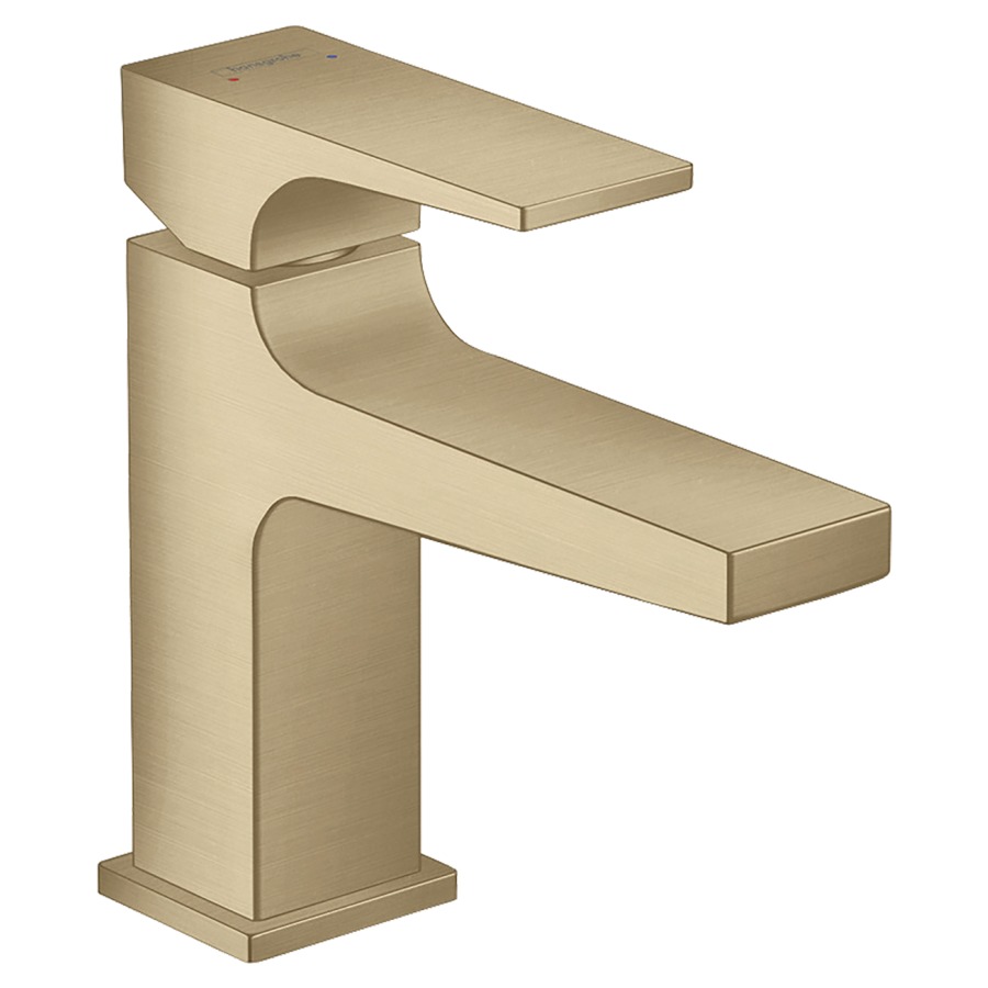 Mélangeur de lavabo METROPOL
100, S 127 mm, goulot fixe
avec vidage Push-Open, débit
5 l/min, groupe acoustique I