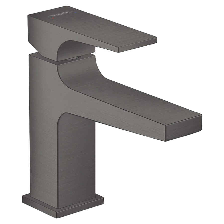 Mélangeur de lavabo METROPOL
100, S 127 mm, goulot fixe
avec vidage Push-Open, débit
5 l/min, groupe acoustique I