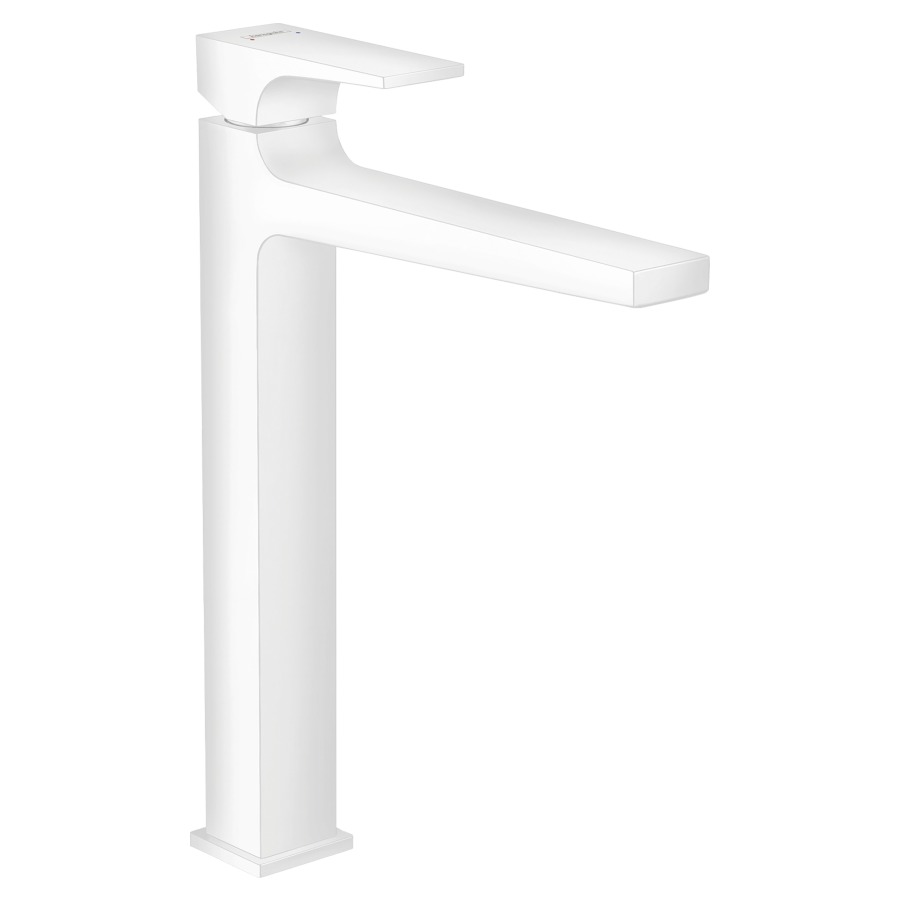 Mélangeur de lavabo METROPOL
260, S 204 mm, goulot fixe
avec vidage Push-Open, débit
5 l/min, groupe acoustique I
