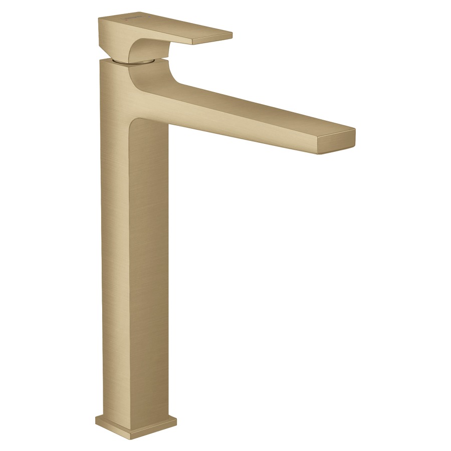 Mélangeur de lavabo METROPOL
260, S 204 mm, goulot fixe
avec vidage Push-Open, débit
5 l/min, groupe acoustique I