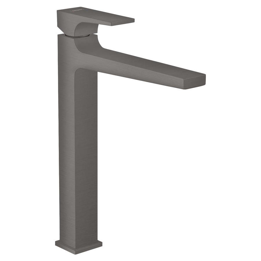 Mélangeur de lavabo METROPOL
260, S 204 mm, goulot fixe
avec vidage Push-Open, débit
5 l/min, groupe acoustique I