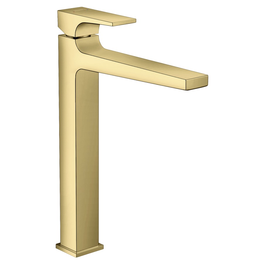 Mélangeur de lavabo METROPOL
260, S 204 mm, goulot fixe
avec vidage Push-Open, débit
5 l/min, groupe acoustique I