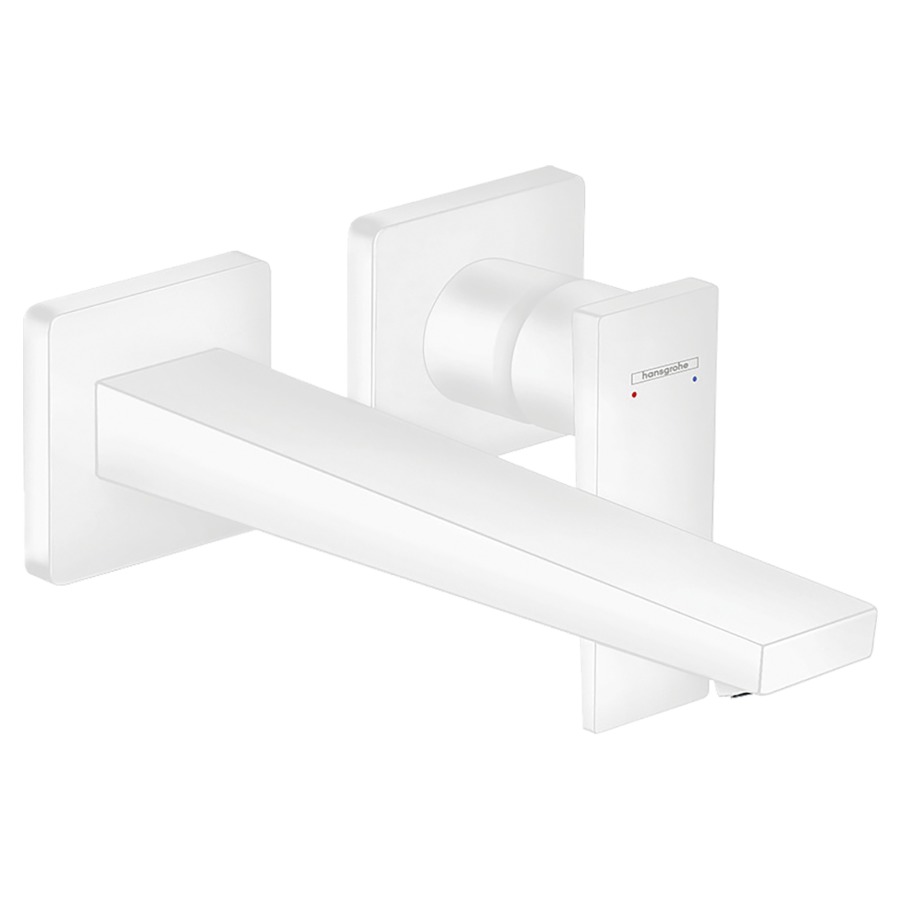 Mélangeur mural METROPOL UP
saillie 225 mm, goulot fixe
avec garniture d’écoulement non verrouillable
débit 5 (L/min), EcoSmart
sans corps à encastrer 757 055
groupe acoustique&nbsp;I, Classe d’énergie A