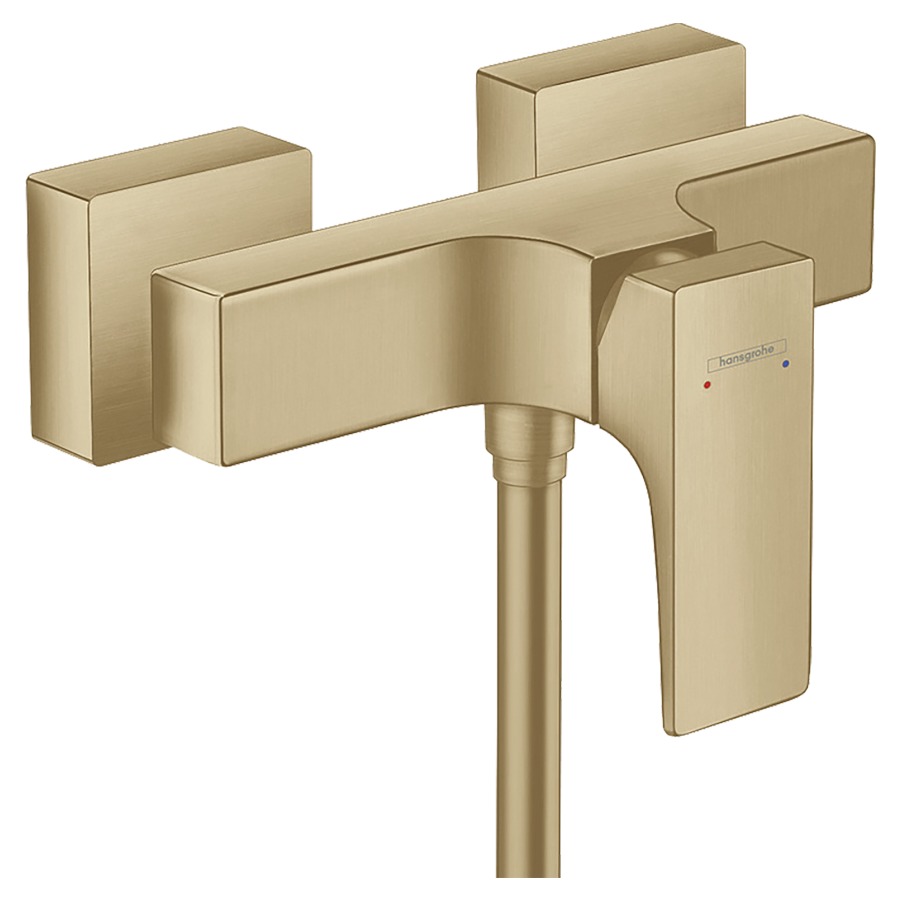 Mélangeur de douche METROPOL
E 138-162 mm, raccords S 1/2"
sans garniture de douche