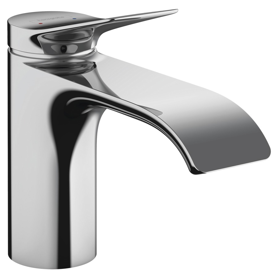 Mélangeur de lavabo VIVENIS 80
S 133 cm, goulot fixe
avec vidage excentrique