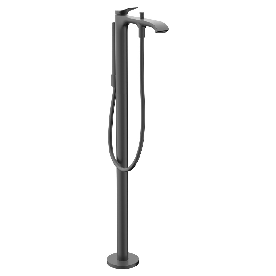 Mélangeur de bain VIVENIS
S 236 mm, goulot fixe
H jusqu'à aérateur 840-920 mm
avec colonne pour montage à
pose libre, douche à main
tuyau de douche, support de
douche, sans corps à encastrer
758 415