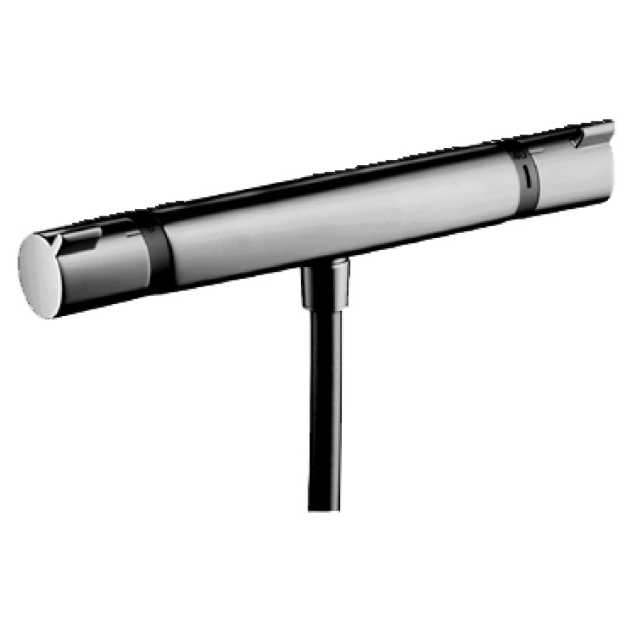 Mélang. douche ECOSTAT COMFORT
thermostat, E 153 mm
sans raccords, 3/4"
sans garniture de douche
touche Ecostop 10 l/min
groupe acoustique I