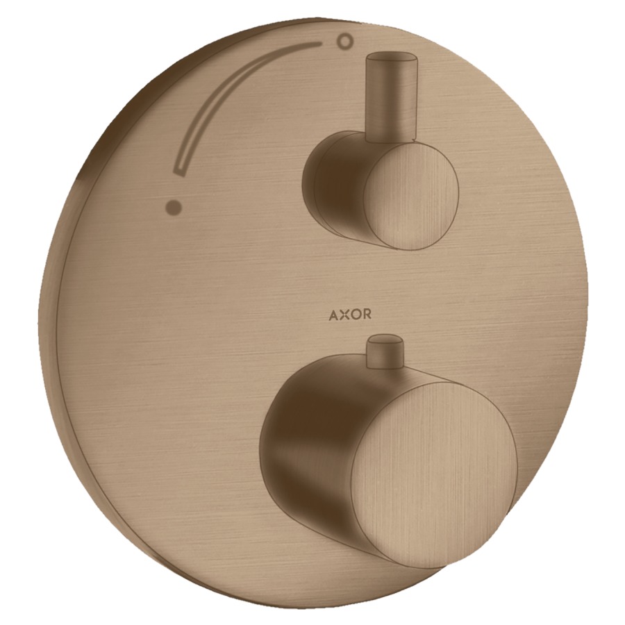 Thermostat UNO2
Endmontageset, D 17 cm
mit Absperrventil, Zero-Griff
ohne Einbaukörper 757 011
Durchflussmenge 30 l/min
Geräuschgruppe I