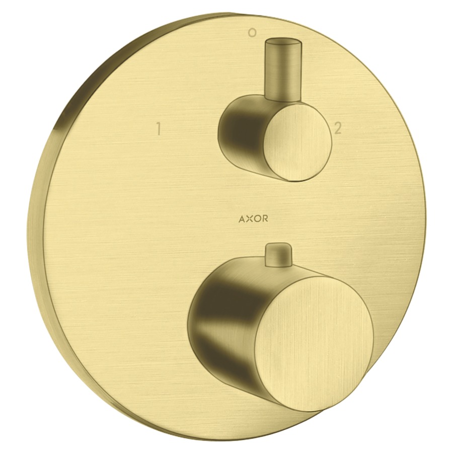 Thermostat UNO2
Endmontageset, D 17 cm
mit Absperr- und Umstellventil
Zero-Griffe, ohne Einbaukörper
757 011, Durchflussmenge 30
l/min, Geräuschgruppe I