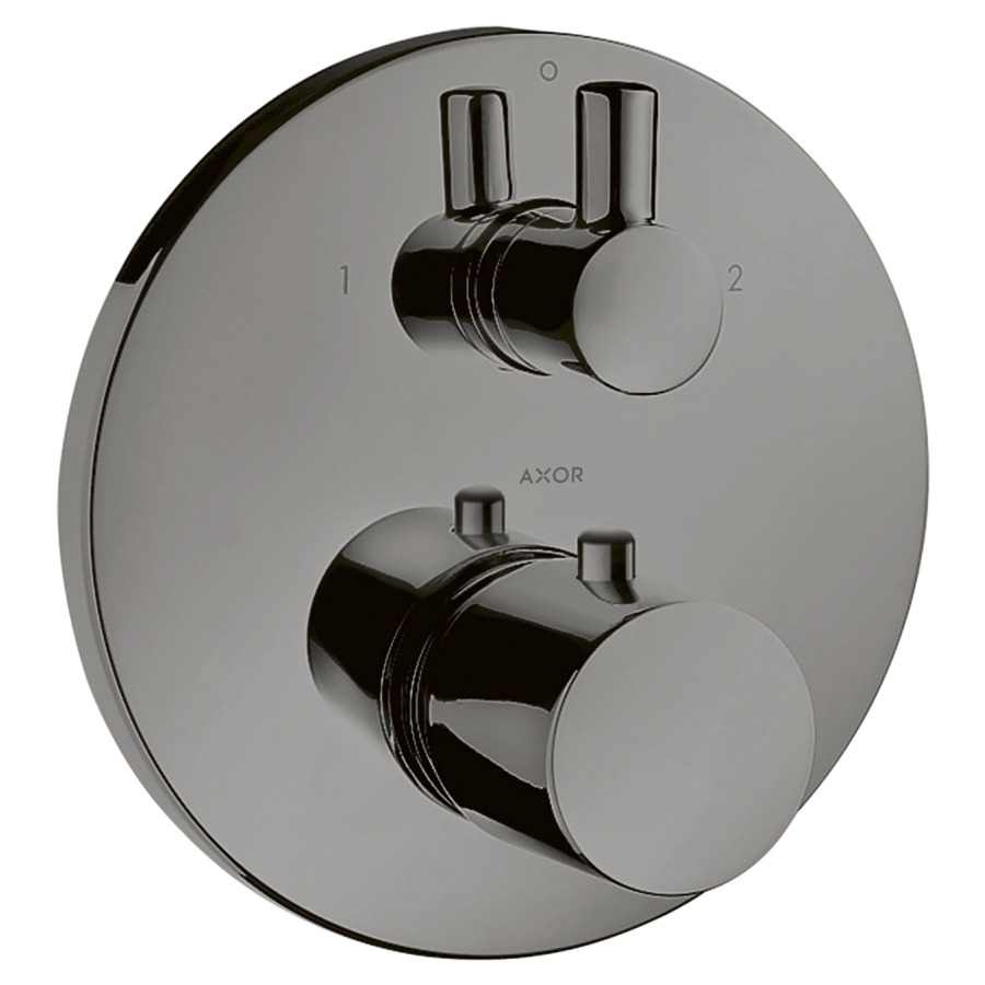 Thermostat UNO2
Endmontageset, D 17 cm
mit Absperr- und Umstellventil
Zero-Griffe, ohne Einbaukörper
757 011, Durchflussmenge 30
l/min, Geräuschgruppe I