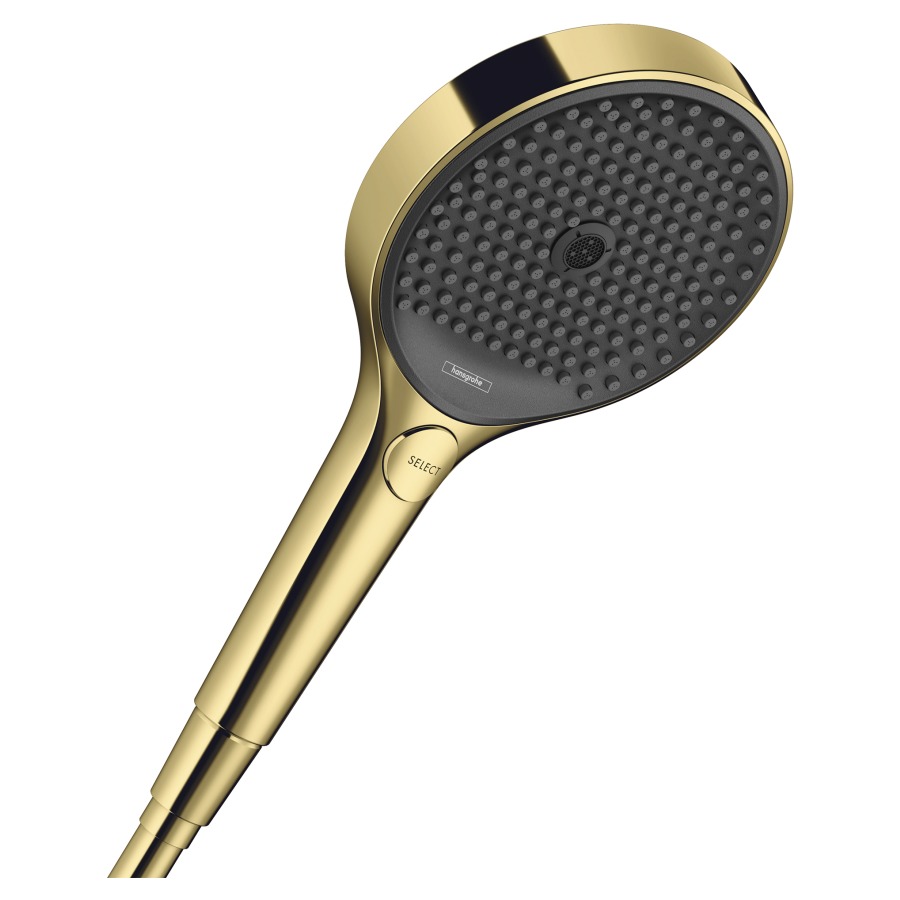 Douche à main RAINFINITY 130
3jet, Quick Clean, D 13 cm
changement de jet via le
bouton Select, PowderRain/
Intense PowderRain/MonoRain
débit 14 l/min