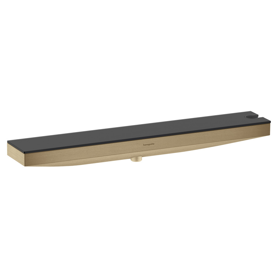 Raccordement mural RAINFINITY
avec support de douche Porter
500 droite, tablette en
verre sécurit