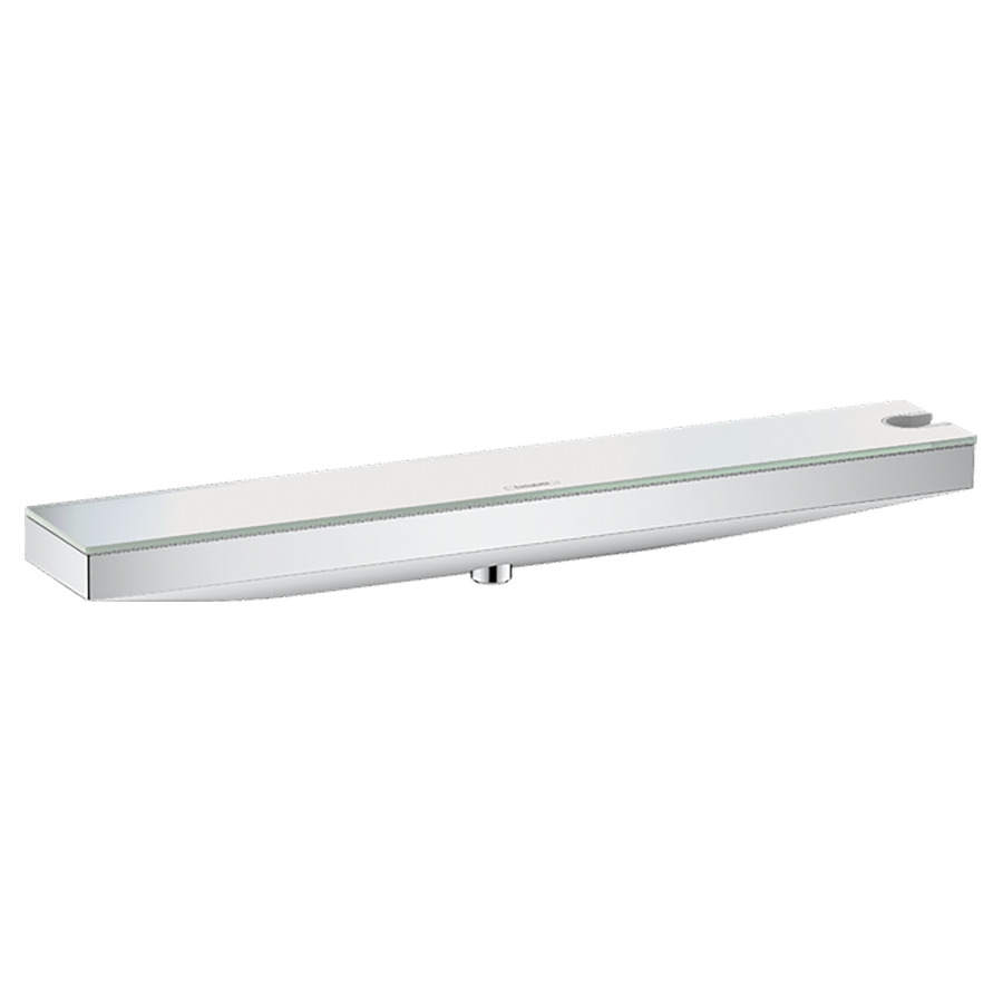 Raccordement mural RAINFINITY
avec support de douche Porter
500 droite, tablette en
verre sécurit