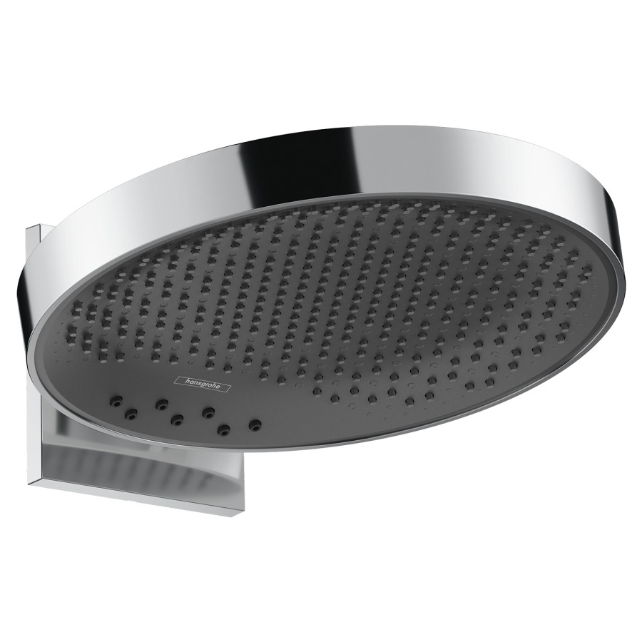 Douche murale RAINFINITY 360
S 381 mm, D 36 cm
3jet, PowderRain/Intense
PowderRain/RainStream
basculable de 10-30°, sans
corps à encastrer 757 011