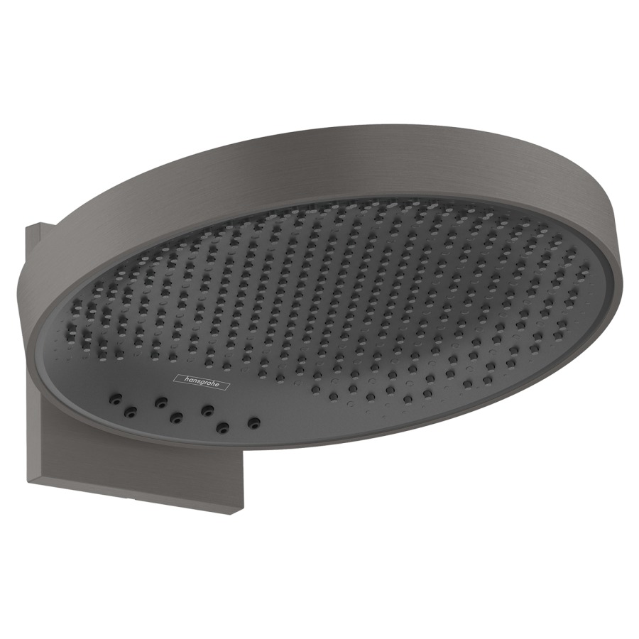 Douche murale RAINFINITY 360
S 381 mm, D 36 cm
3jet, PowderRain/Intense
PowderRain/RainStream
basculable de 10-30°, sans
corps à encastrer 757 011