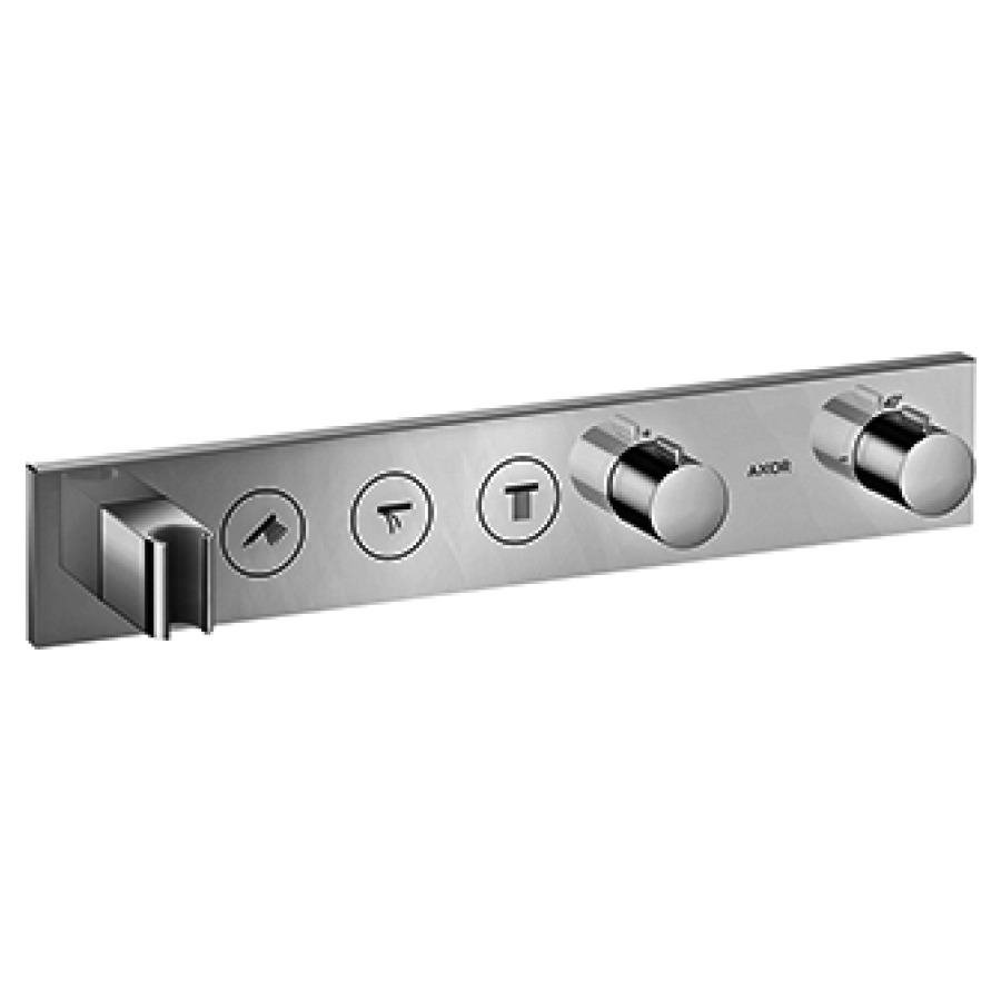 Module Thermostat SHOWER
SOLUTIONS SELECT UP
set de montage final
pour commander 3 fonctions
support de douche, débit
26 l/min, sans corps à
encastrer 757 040, groupe
acoustique I