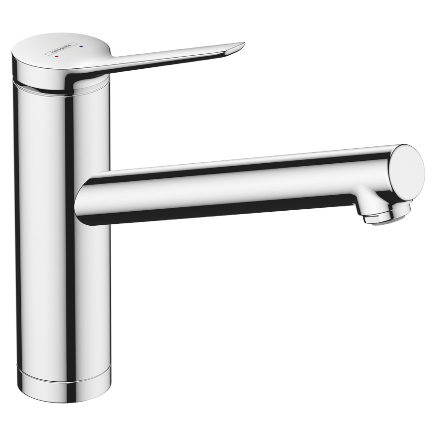 Mélangeur d'évier ZESIS 160
S 220 mm, goulot orientable
150°, 1jet, montage devant la
fenêtre, inclinable, débit
11,6 l/min